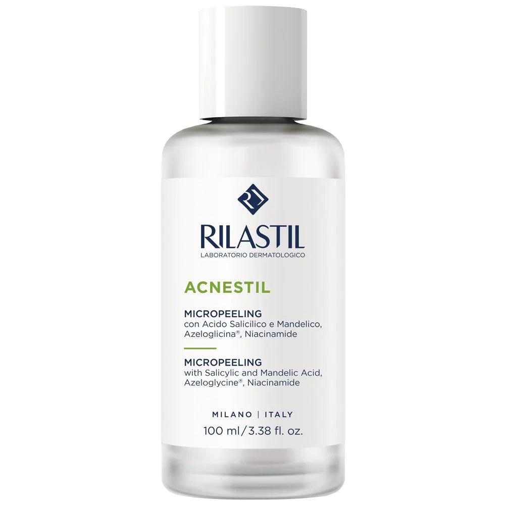 RILASTIL Acnestil Micropeeling Απολεπιστική Λοσιόν Προσώπου , 100ml