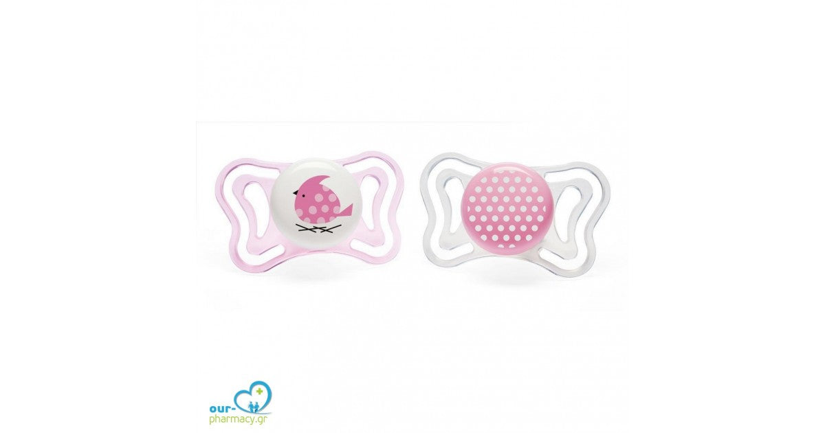 CHICCO Physio Forma Light Εργονομική Πιπίλα με Θηλή Σιλικόνης, 2τμχ