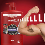 OLD SPICE Nightpanther Shower Gel & Shampoo XL 3-in-1 Αφρόλουτρο & Σαμπουάν για Άνδρες, 1 L