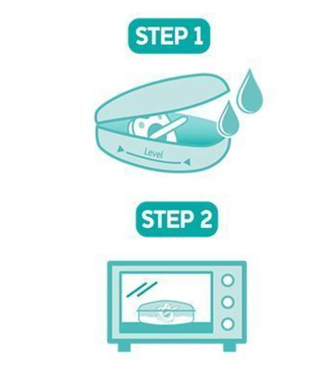 CHICCO PhysioForma Mini Soft Σιλικόνης Διάφανη 2-6m που Φωσφορίζει, 2τμχ