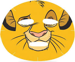 MAD BEAUTY Lion King Cosmetic Sheet Mask Ενυδατική Μάσκα Προσώπου σε Φύλλο