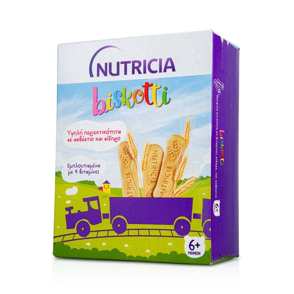 NUTRICIA Biskotti, Βρεφικά Μπισκότα από τον 6ο Μήνα, 180g