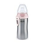 NUK Active Cup Ανοξείδωτο Παγουράκι με Στόμιο 12m+, 215ml