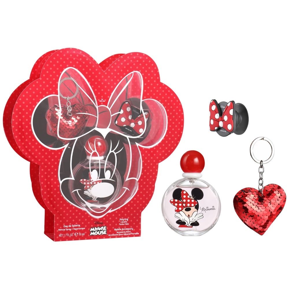 MINNIE Σετ Κολώνια 50ml-Μπρελόκ και Βάση κινητού