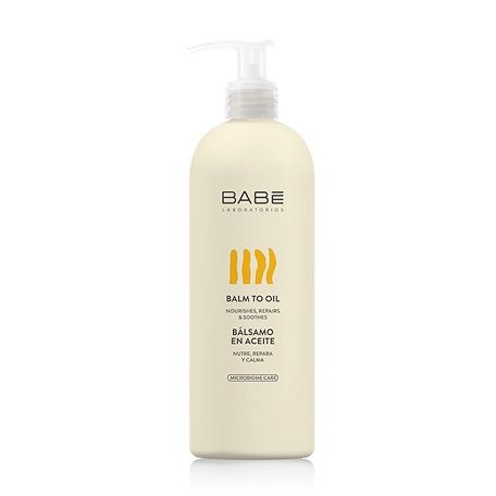 BABE Balm To Oil Nourishes Repairs and Soothes Καταπραϋντικό Βάλσαμο Σώματος 500ml