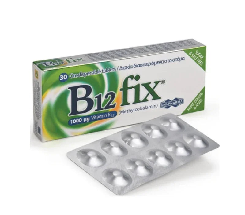 UNI-PHARMA Vitamin B12 Fix 1000mg 30 tabs
