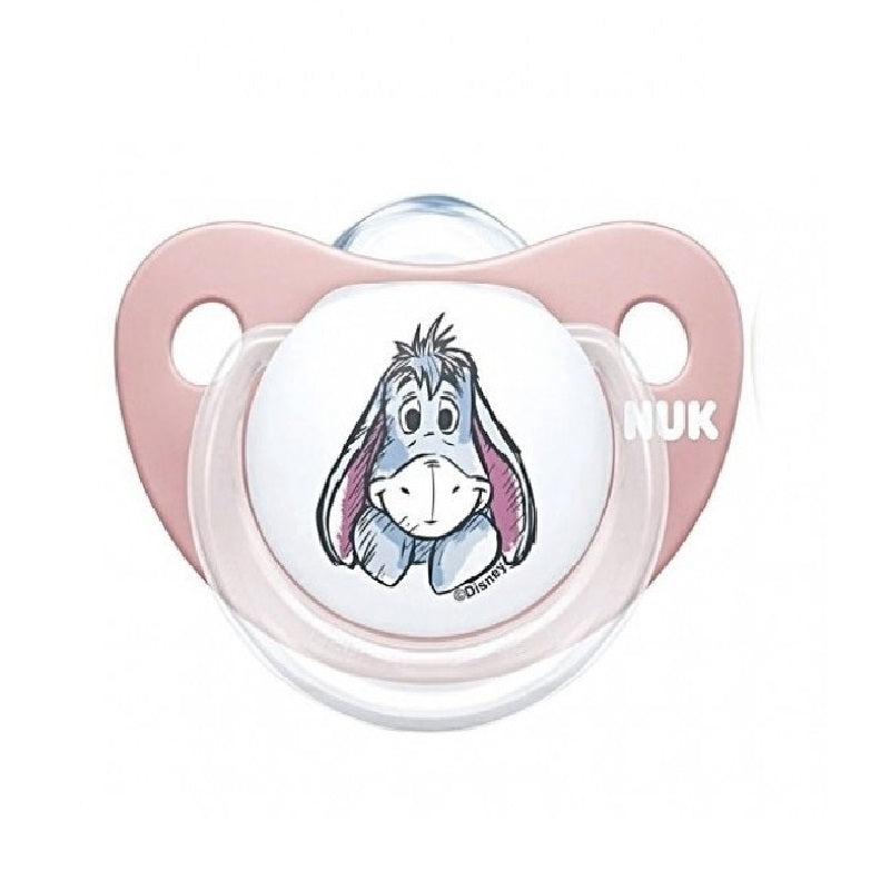 NUK Trendline Winnie ορθοδοντική πιπίλα σιλικόνης 0-6 m, 1 τμχ