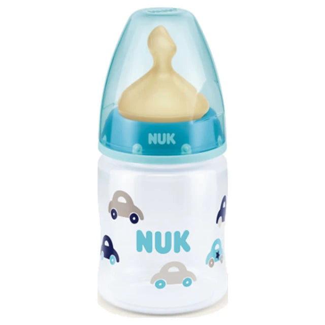 NUK First Choise LATEXμπουκάλι πλαστικό μικρό 0-6 m