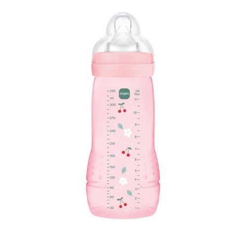Mam Πλαστικό Μπιμπερό Easy Active με Θηλή Σιλικόνης για 4+ μηνών 330ml