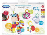 PLAYGRO Σετ Δώρου για Μωρό Clip Clop Sensory Garden Activity Gift Pack