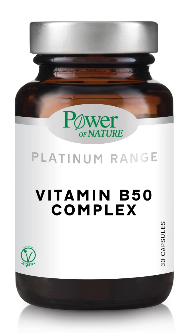 POWER HEALTH Classics Platinum Range Vitamin B50 Complex 30 κάψουλες