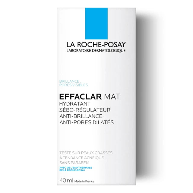 LA ROCHE POSAY Effaclar Mat, Μειώνει το Σμήγμα, Ματ Αποτέλεσμα, 40ml