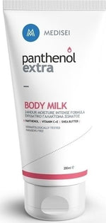 MEDISEI Panthenol Extra Body Milk 24h Ενυδατικό Γαλάκτωμα Σώματος 200ml