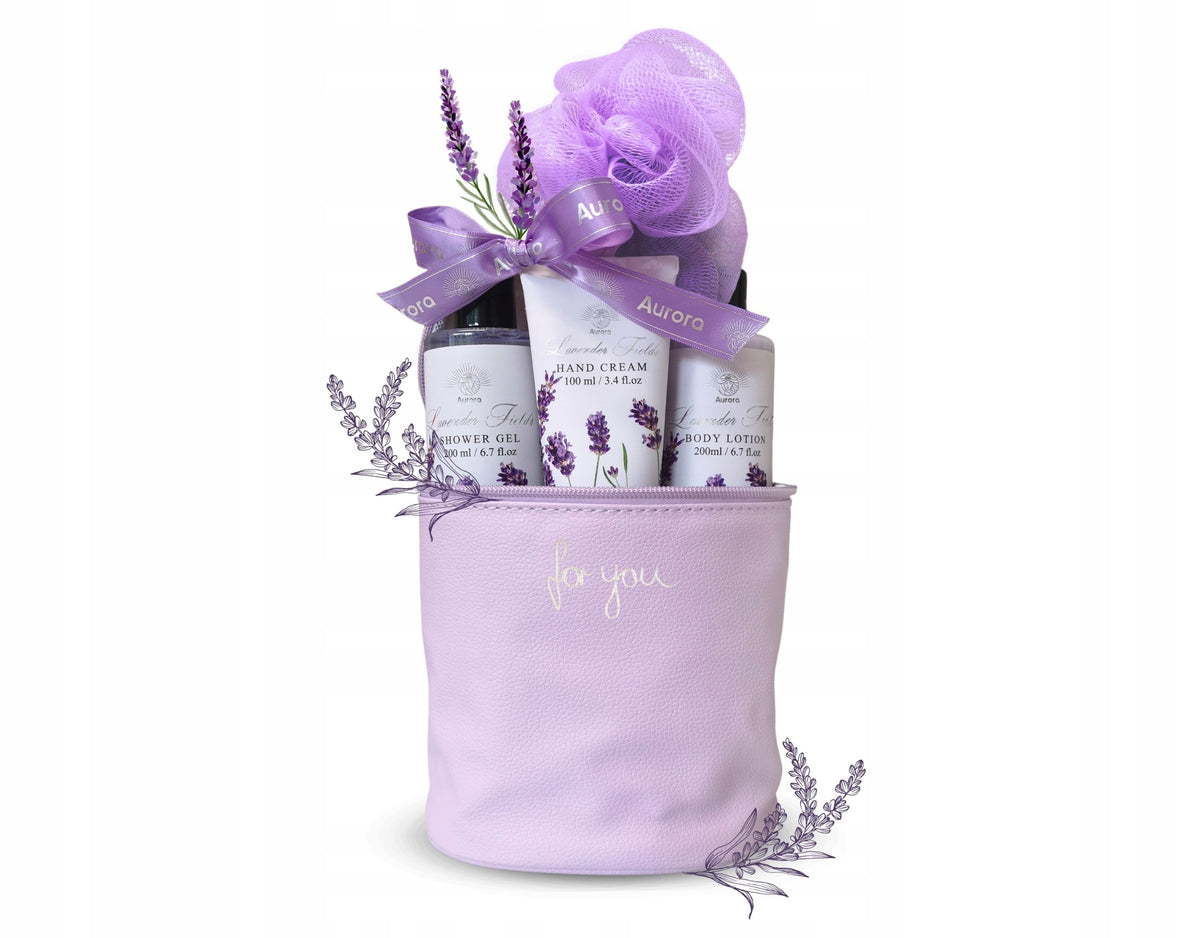 SHINE AND BEAUTY Aurora σετ δώρου με προϊόντα περιποίησης μέσα σε θήκη καλλυντικων