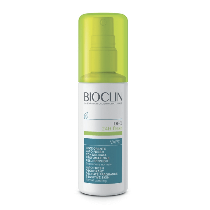 BIOCLIN Deo 24h Fresh Vapo (100ml) - Αποσμητικό Σπρέι για Κανονική Εφαρμογή