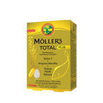 MOLLER'S - TOTAL Plus Ολοκληρωμένο Συμπλήρωμα Διατροφής Ωμέγα 3, Βιταμίνες & Μετάλλα (28 caps + 28 tabs)