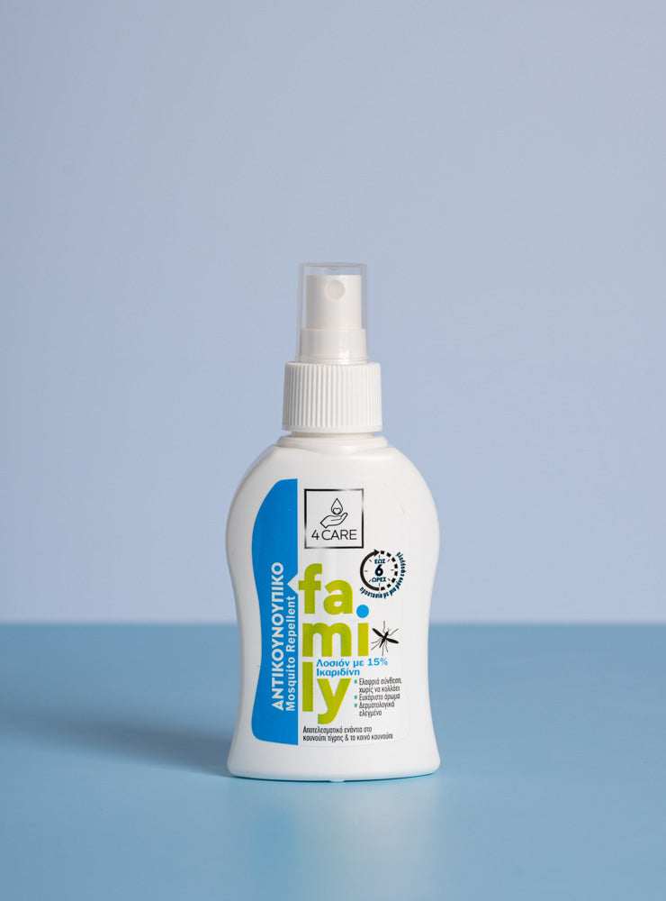 4 CARE Family αντικουνουπικό σε μορφή λοσιόν 100 ml