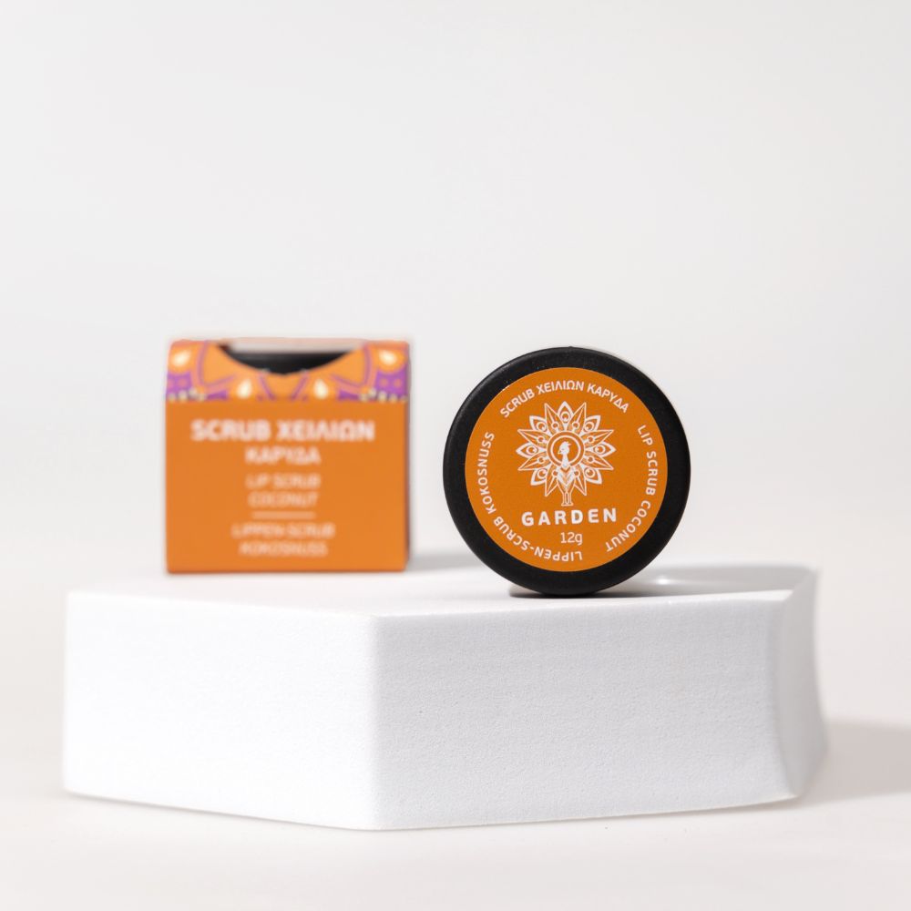GARDEN OF PANTHENOLS Lip Scrub Καρύδας 12γρ