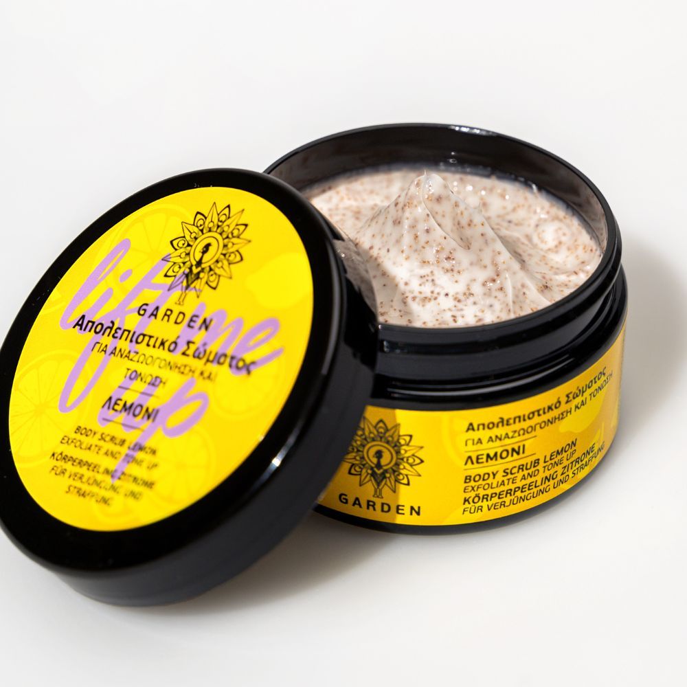 GARDEN OF PANTHENOLS Scrub Σώματος Λεμόνι 100ml
