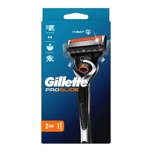 GILLETTE Proglide Flexball Χειροκίνητη Μηχανή & 2 Aνταλλακτικά