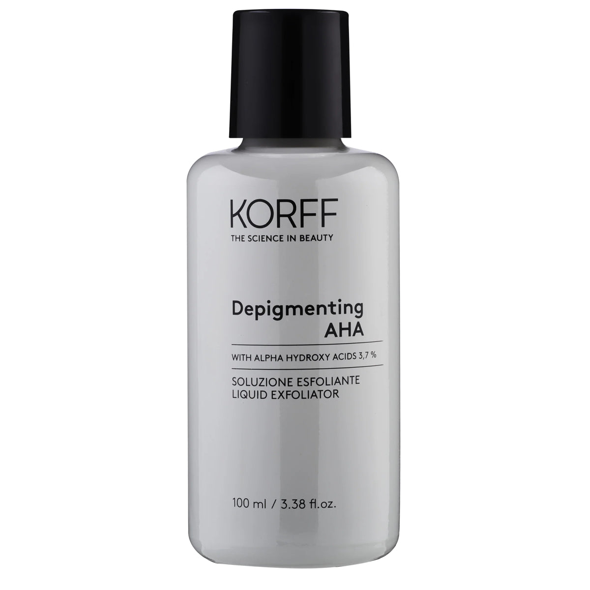 KORFF Depigmenting ΑHA Liquid Exfoliator, Καθαριστικό υγρό απολέπισης με 3.7% Άλφα-υδροξυλικά οξέα,100 ml