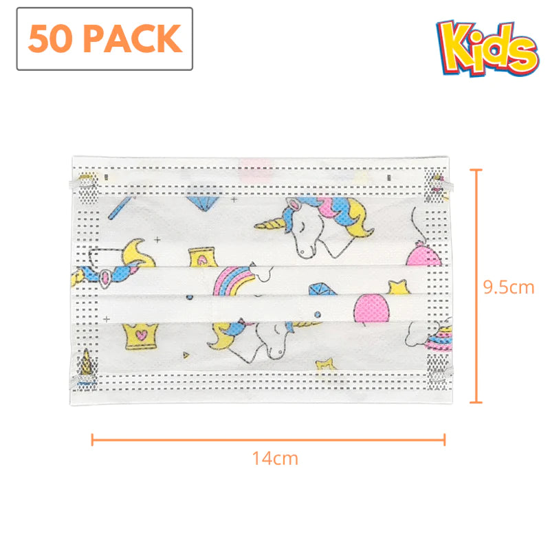 ΠΑΙΔΙΚΕΣ ΜΑΣΚΕΣ 3PLY 10 τεμάχια ανά συσκευασία