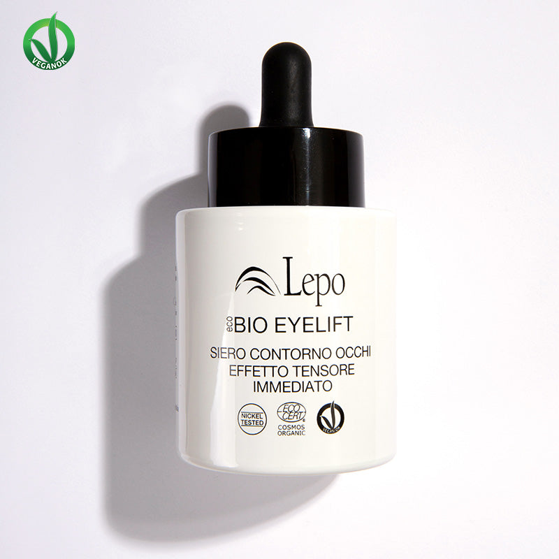 LEPO Eco Bio Eyelift Serum 25ml - Ειδικός Αντιγηραντικός Ορός Περιγράμματος Ματιών για Άμεσο Αποτέλεσμα Lifting