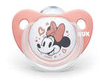 NUK Trendline Minnie & Mickey πιπίλα σιλικόνης 6-18 m, 1 τμχ