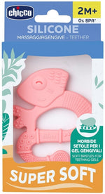 CHICCOΜασητικός Κρίκος Οδοντοφυΐας Σιλικόνης Super Soft σε Σχήμα Ιγκουάνα 2m+, 1τεμ