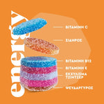 BIAN Upsa X Nourished Energy Συμπλήρωμα Διατροφής για την Παραγωγή Ενέργειας, 30 Ζελεδάκια