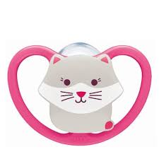 NUKSpace Ζωάκια Πιπίλα Σιλικόνης 18-36m 1τμχ