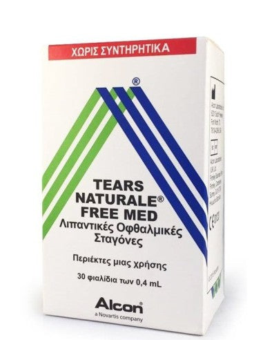 ALCON Tears Naturale Free Med 30 amp x 0,4 ml
