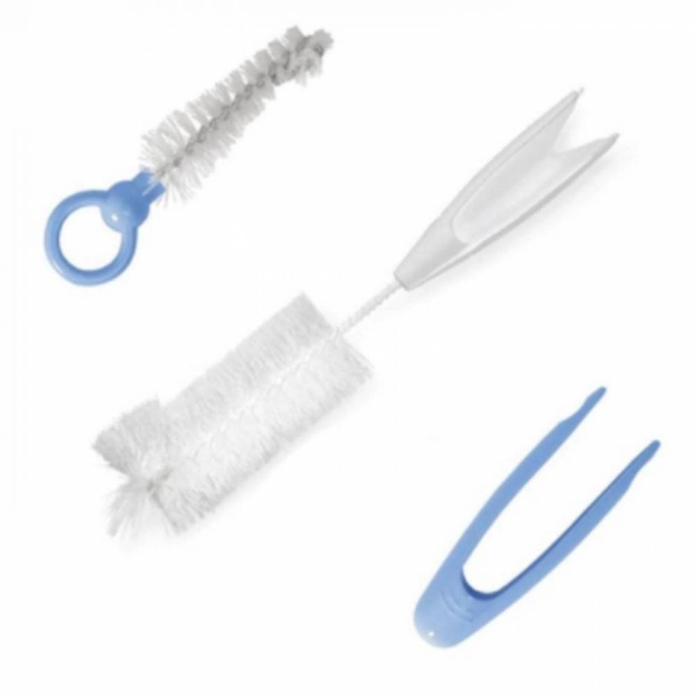 CHICCO Βούρτσα Καθαρισμού 2 σε 1, για μπιμπερό & θηλές, 1 τμχ