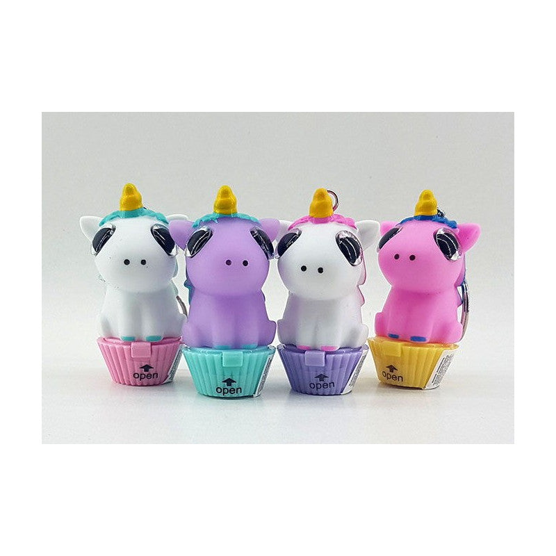 MARTINELIA squishicorns lip balm με μπρελόκ