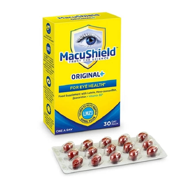 MACUSHIELD Original+ Eye Supplements για την Υγεία των Ματίων 30 Κάψουλες
