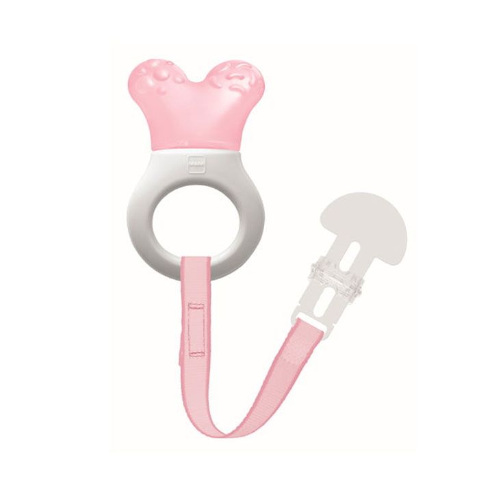 MAM Mini Cooler & Clip 2m+ Πολυκρίκος Οδοντοφυΐας με Νερό & Κορδέλα Στήριξης