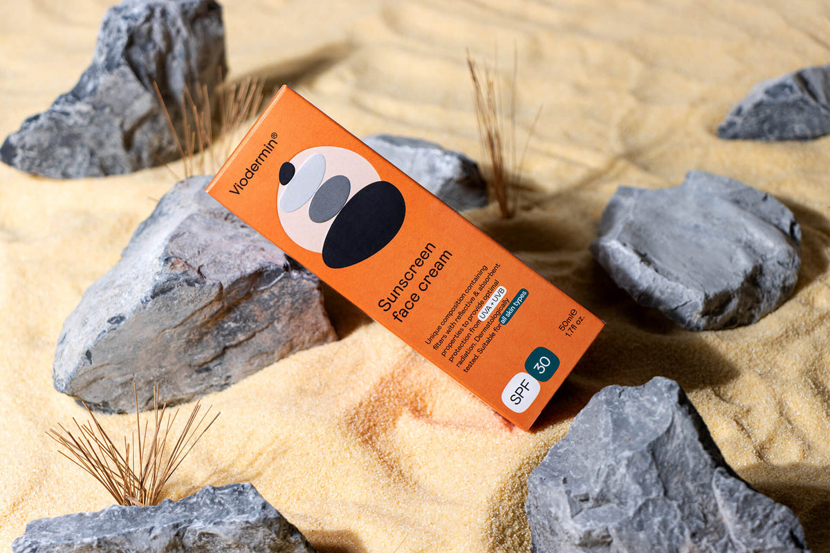 VIODERMIN Αντιηλιακό γαλάκτωμα προσώπου σώματος SPF 30