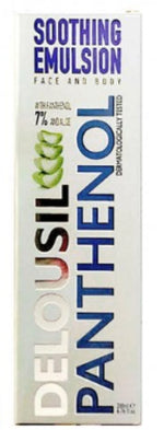 DELOUSIL Panthenol Soothing Emulsion Γαλάκτωμα Σώματος με Ισχυρούς Ενυδατικούς Παράγοντες με Πανθενόλη, 200ml
