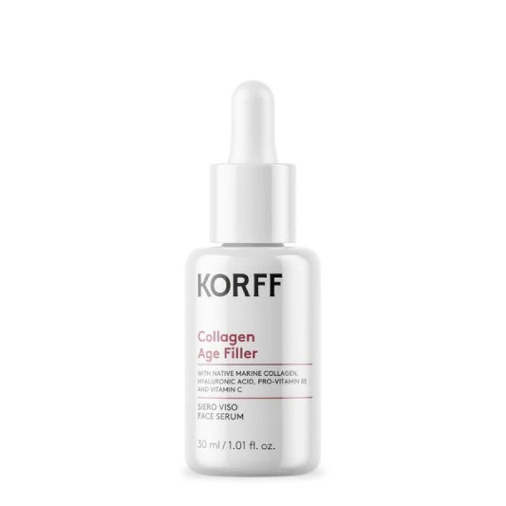 KORFF Collagen Age filler Serum-Ορός κολλαγόνου ,υαλουρονικού οξέος και βιταμίνης C, 30 ml