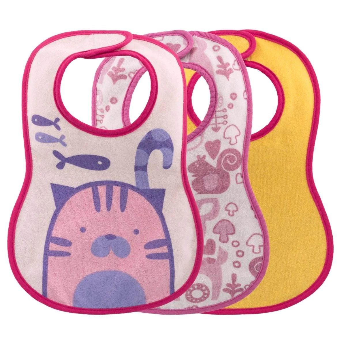 CHICCO Easy Meal Bib -ΣΑΛΙΑΡΑ - 6m+ (3 τμχ)