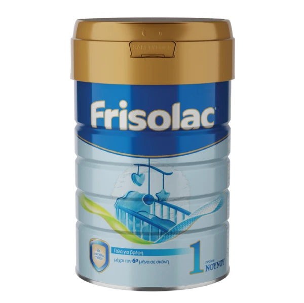 FRISOLAC 1 Γάλα σε Σκόνη για Βρέφη από 0 έως 6 Μηνών, 800gr