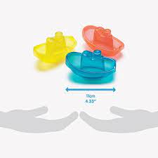 PLAYGRO– Bright Baby Boats Καραβάκια για το Μπάνιο 6m+