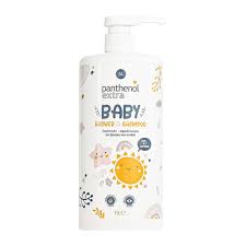 Panthenol Extra Baby 2 in 1 Shampoo & Bath Σαμπουάν - Αφρόλουτρο για Βρέφη & Παιδιά, 1lt