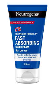 Neutrogena Hand Cream Fast Absorbing Κρέμα Χεριών με Ελαφριά Υφή, 75ml