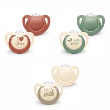 NUK Πιπίλες Σιλικόνης For Nature για 6-18 μηνών 2τεμ