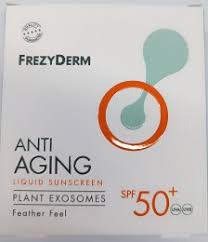 Frezyderm Anti Aging Liquid Sunscreen Plant Exosomes SPF50+, 50ml