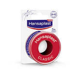 Hansaplast Classic Fixation Tape Αυτοκόλλητη Επιδεσμική Ταινία Στερέωσης (5m x 2,50cm), 1τεμ