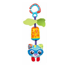 PlayGro Cheeky Chime Racoon Παιχνίδι Καροτσιού με Κουδουνίστρα Ρακούν, 1τεμ