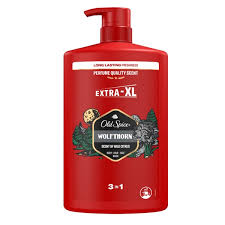 Old Spice Wolfthorn Shower Gel for Body, Hair & Face, 1000 ml