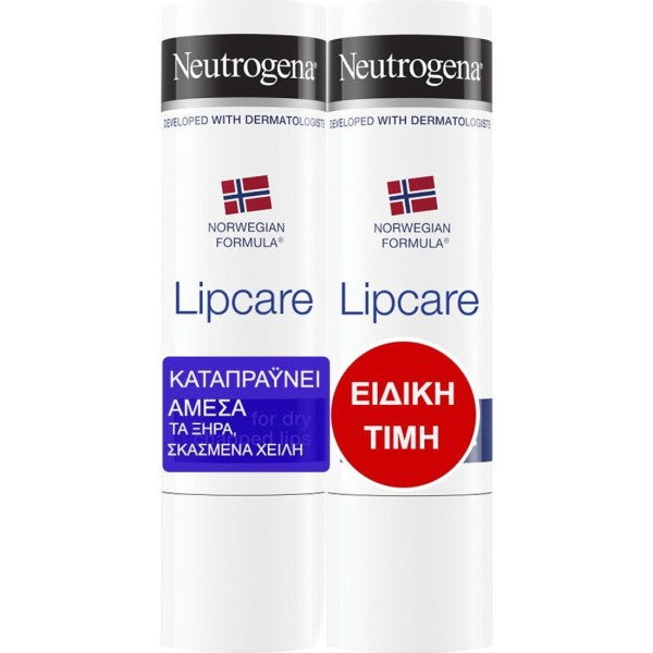 Neutrogena Promo Lipcare Stick, 2 τεμάχια